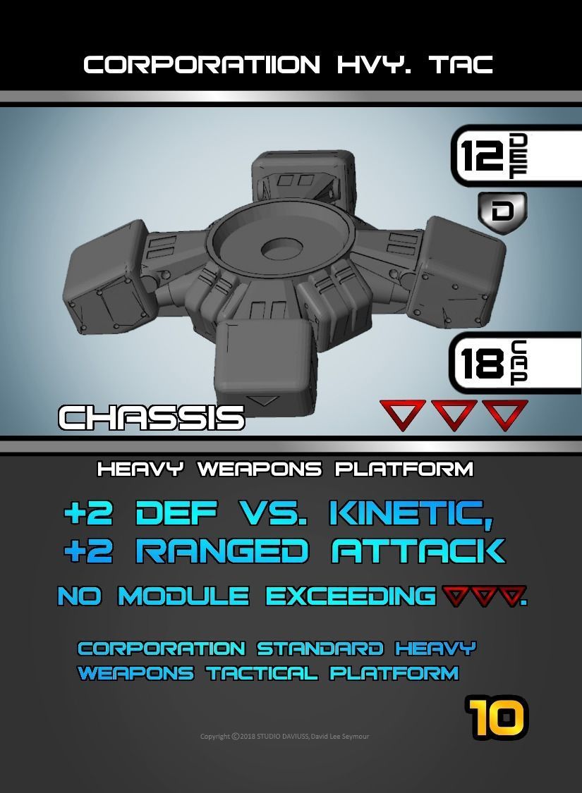 CHIBI-TECH SD - CORPORATION TAC MOUNTS 3D print model_8