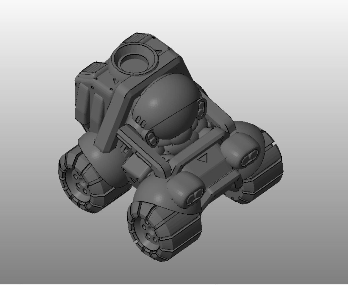 CHIBI-TECH SD - CORPORATE TAC PACK BUNDLE 3D Model Collection_8
