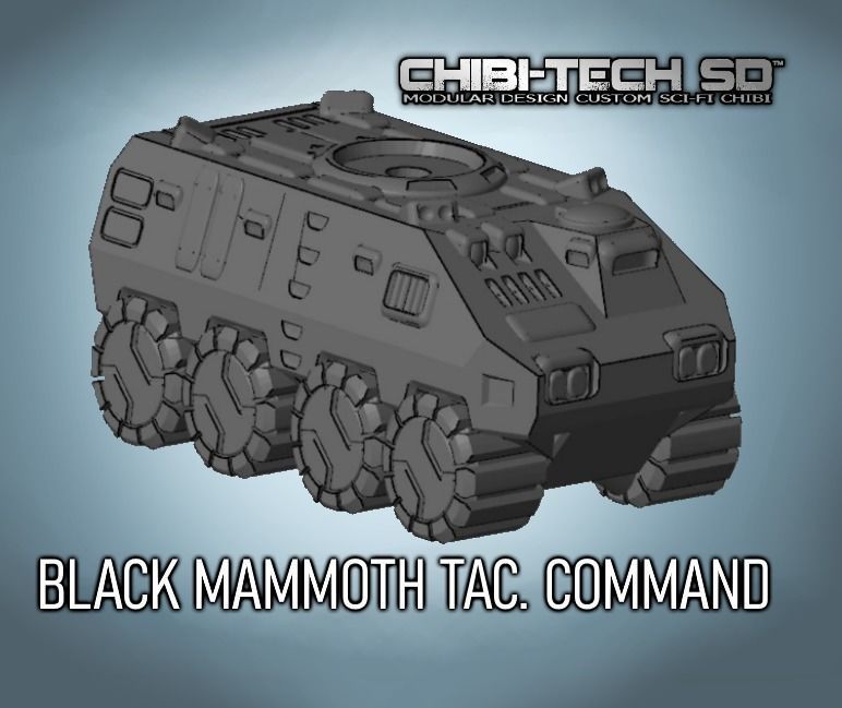 CHIBI-TECH SD - CORPORATE TAC PACK BUNDLE 3D Model Collection_2