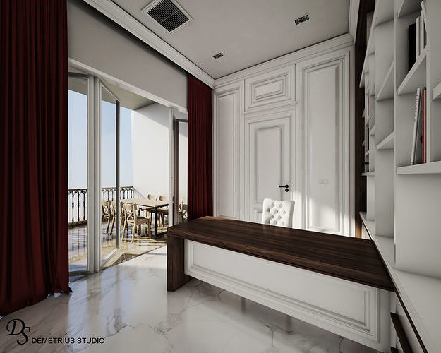 Bedroom Interior Set Free 3D model