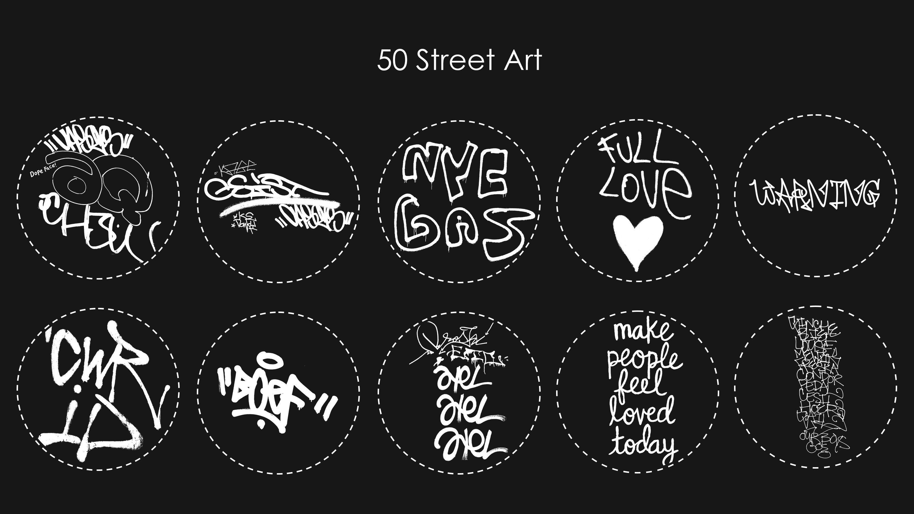 600 Graffiti Decal for 3d 2d Software Texture_5