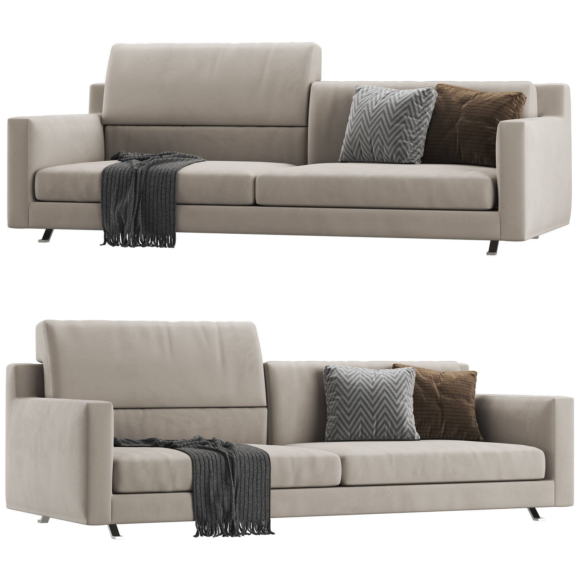 frigerio james sofa 3D model_1
