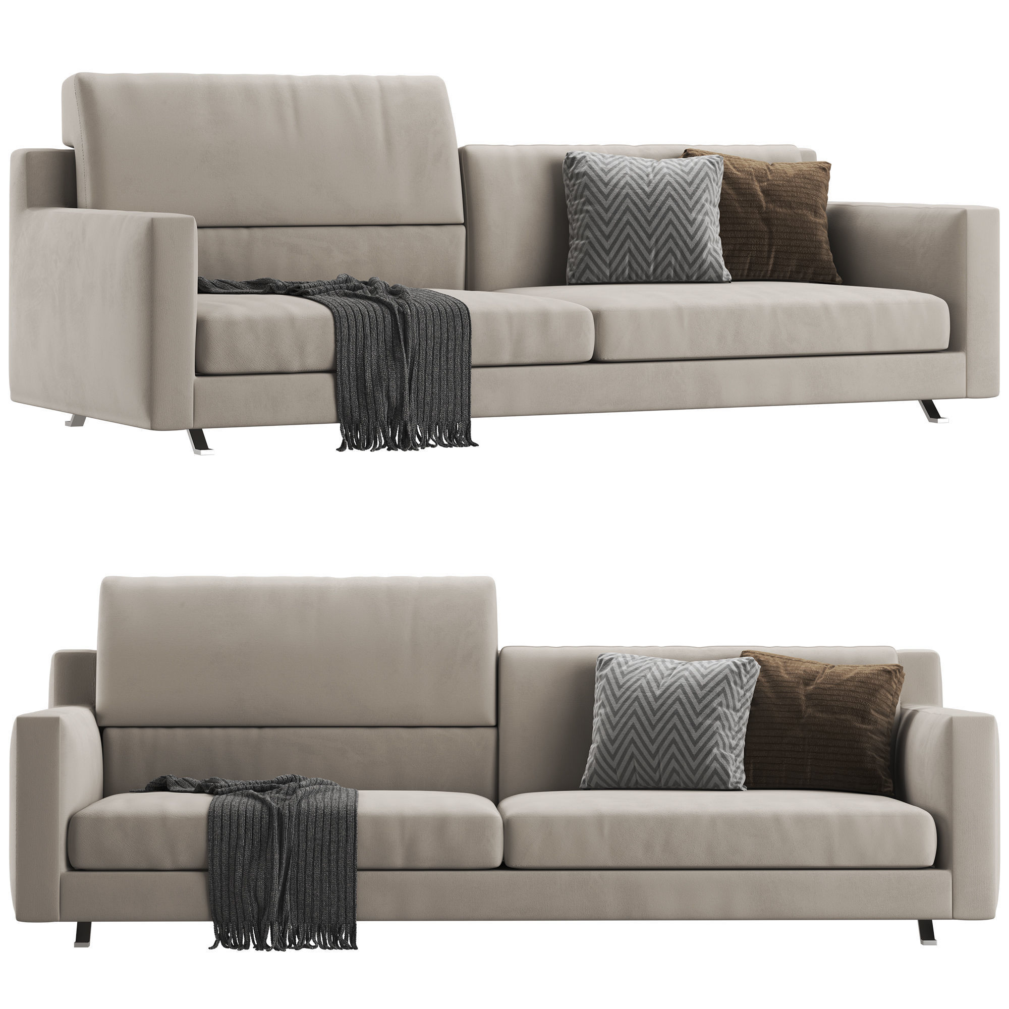 frigerio james sofa 3D model_3