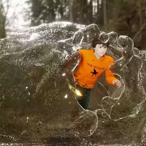 Percy Jackson 3D model