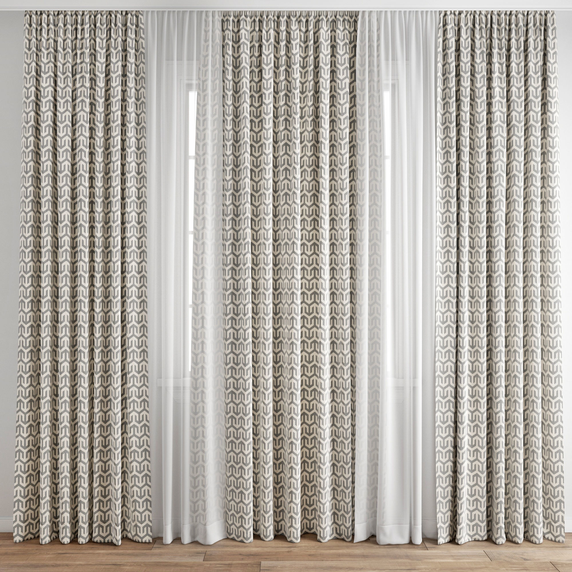 Curtain 379 3D model_5