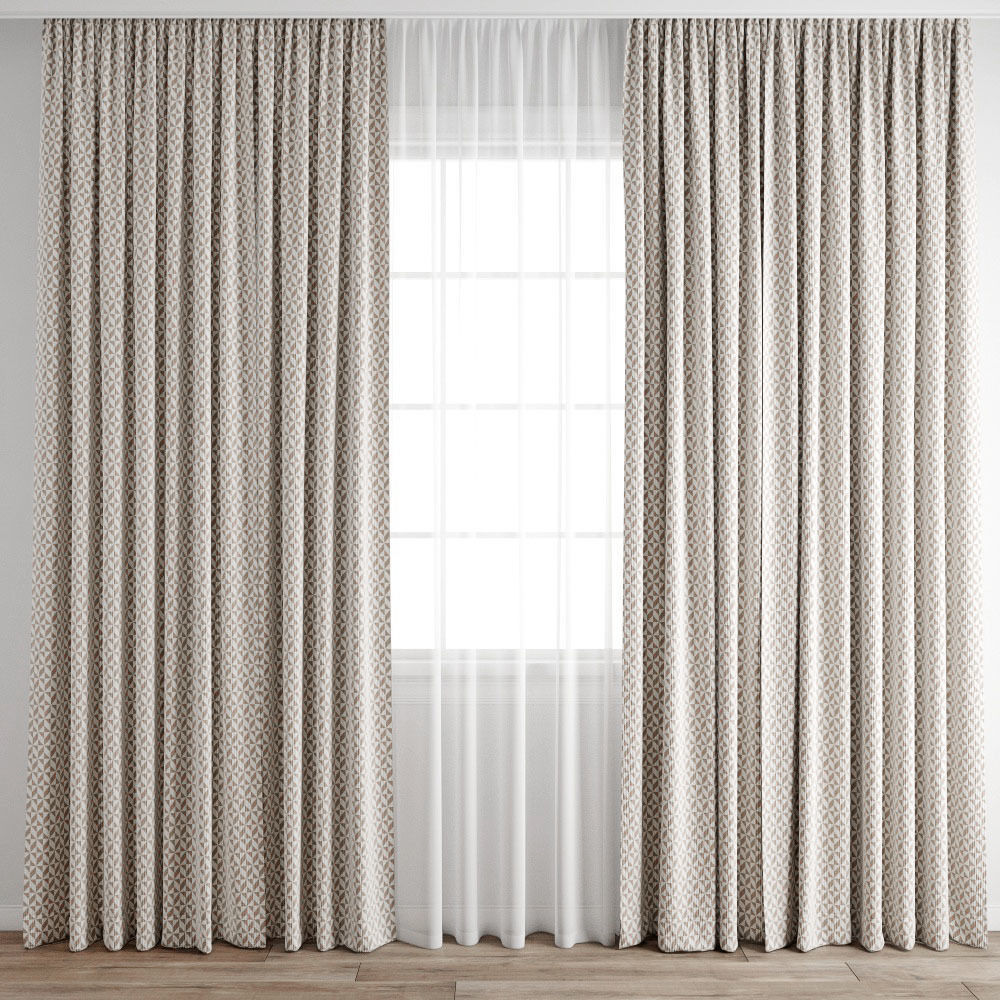 Curtain 380 3D model_3