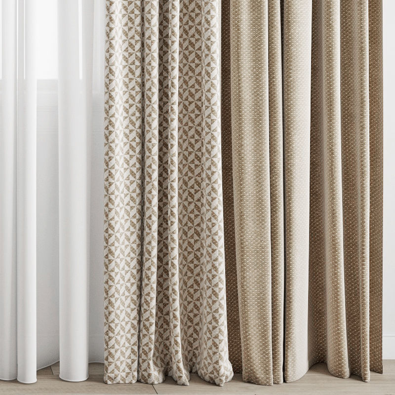 Curtain 383 3D model_1