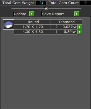 3 stone rotated head ring 0021 3D print model_5