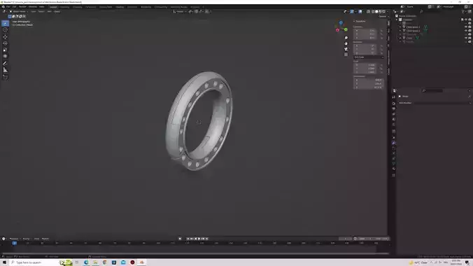 Cosplay Removable Chain Link 3D print model