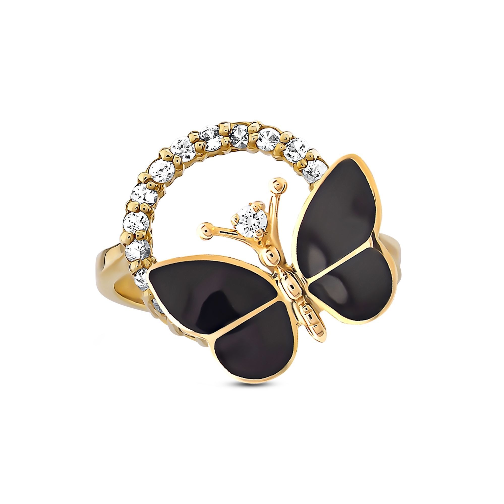 Butterfly Ring 3D print model_1