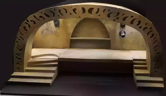 Jabba palace  Boba playset 3D print model