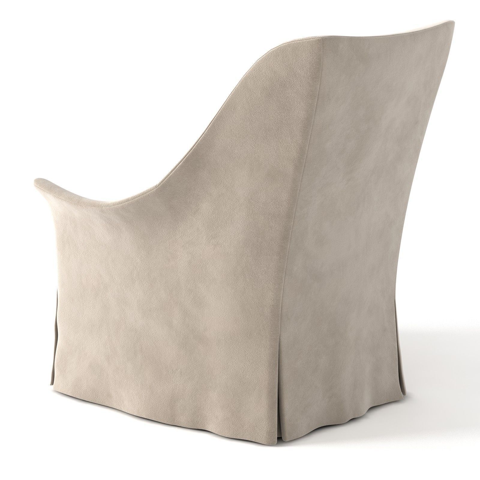 Verellen furniture Melody Wing Chair 3D model_3