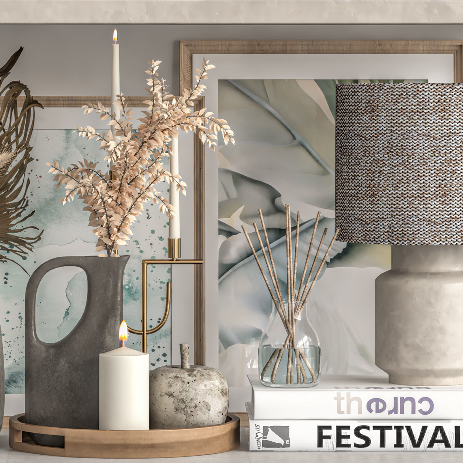 Decorative set 42 3D model_5