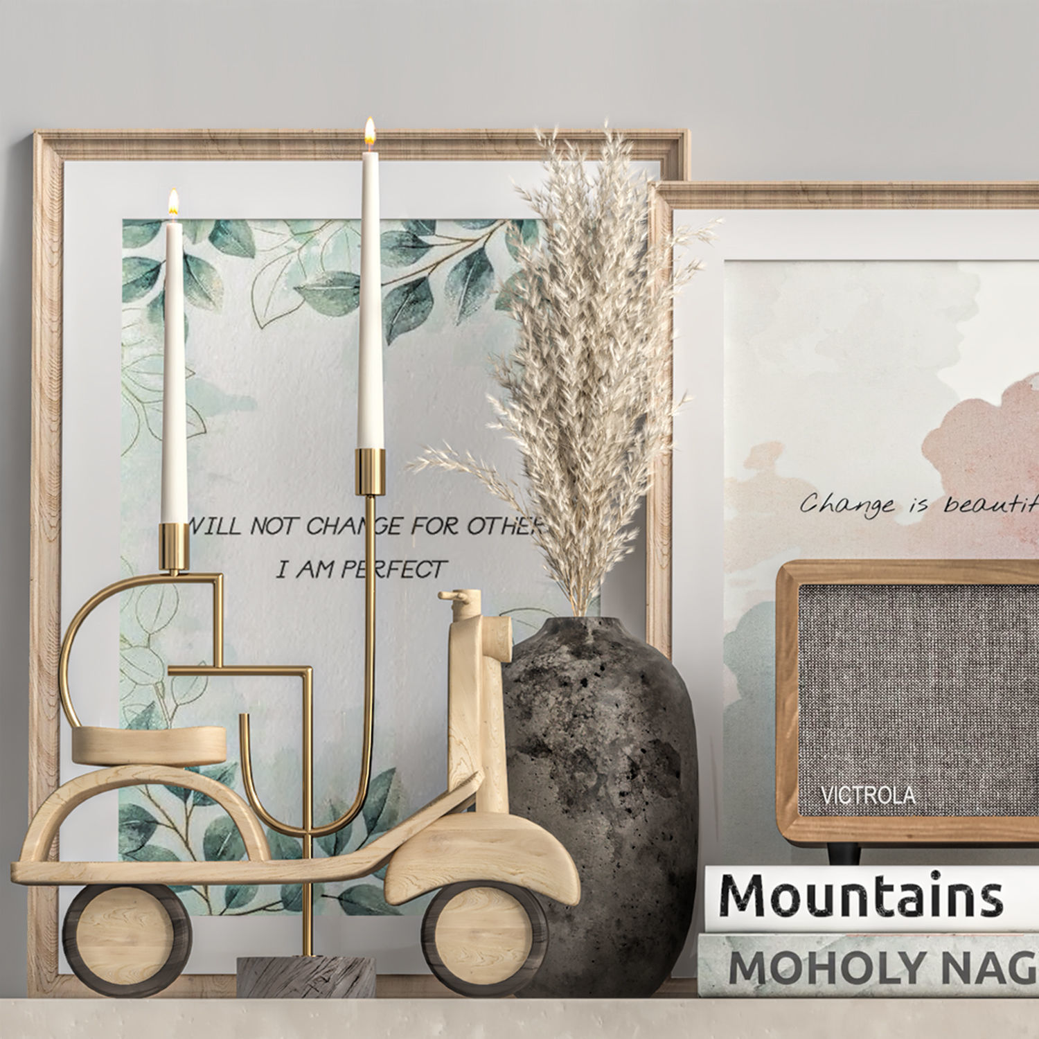 Decorative set 42 3D model_2