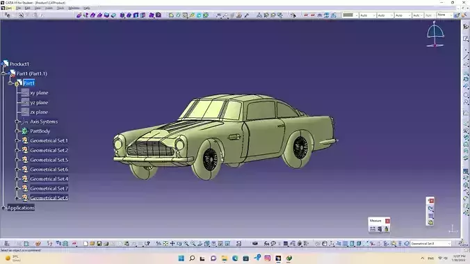 Aston martin DB5 Grandtourer
