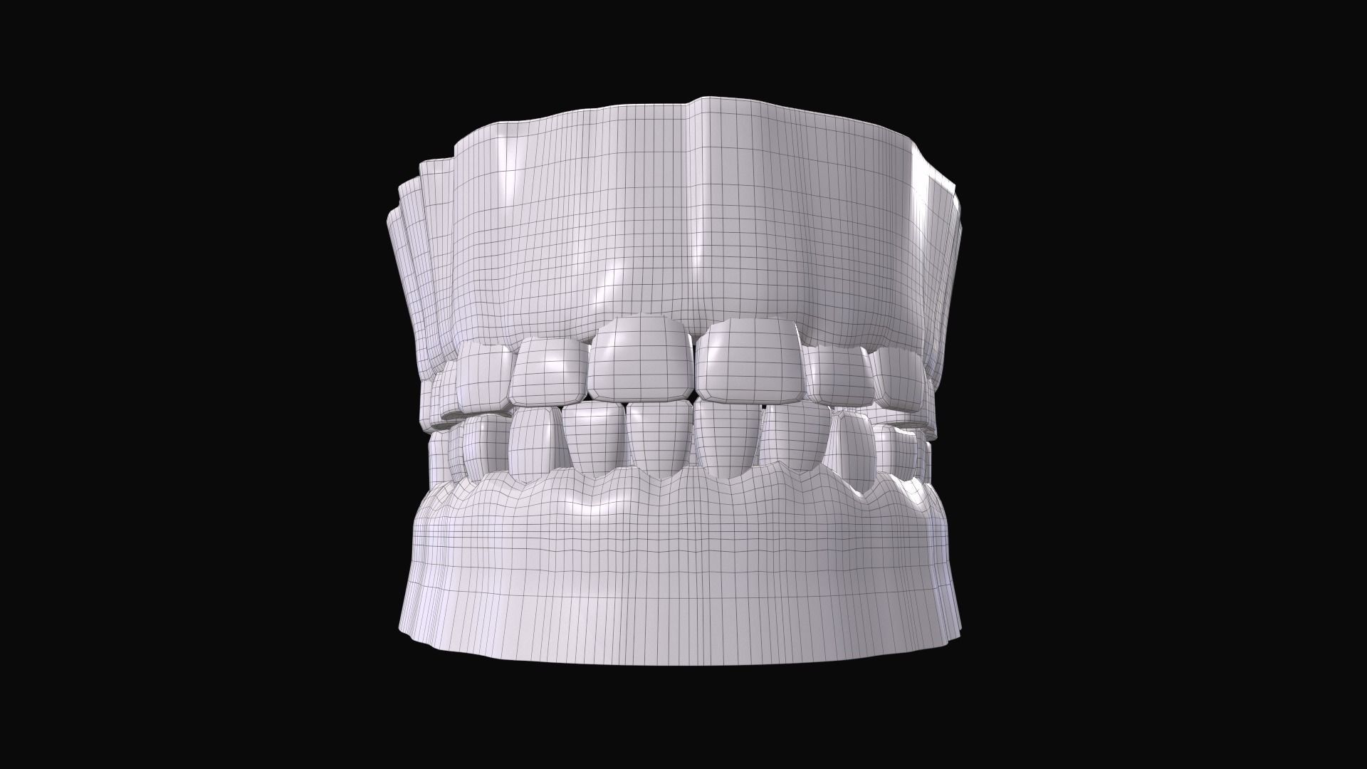 Male Base Mesh 3D model_8