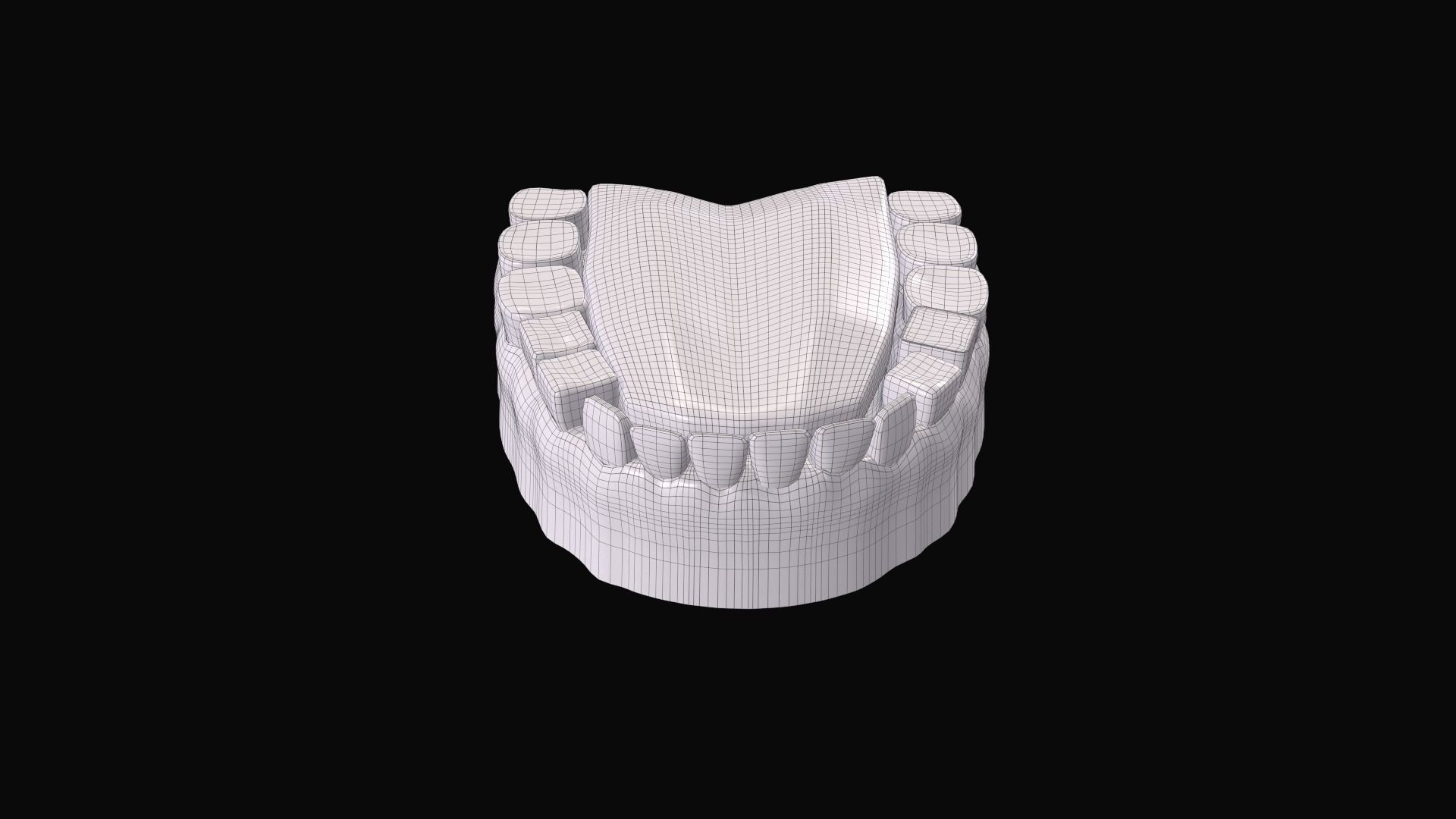 Male Base Mesh 3D model_10