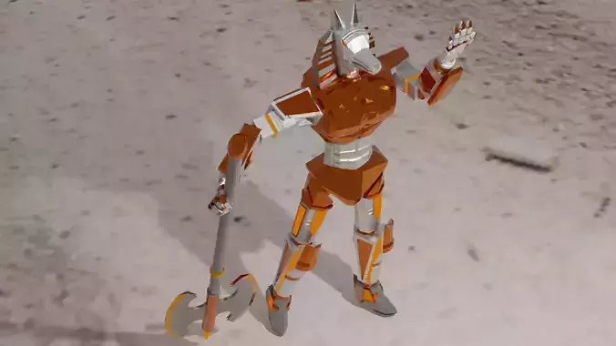 Mech Anubis 3D model