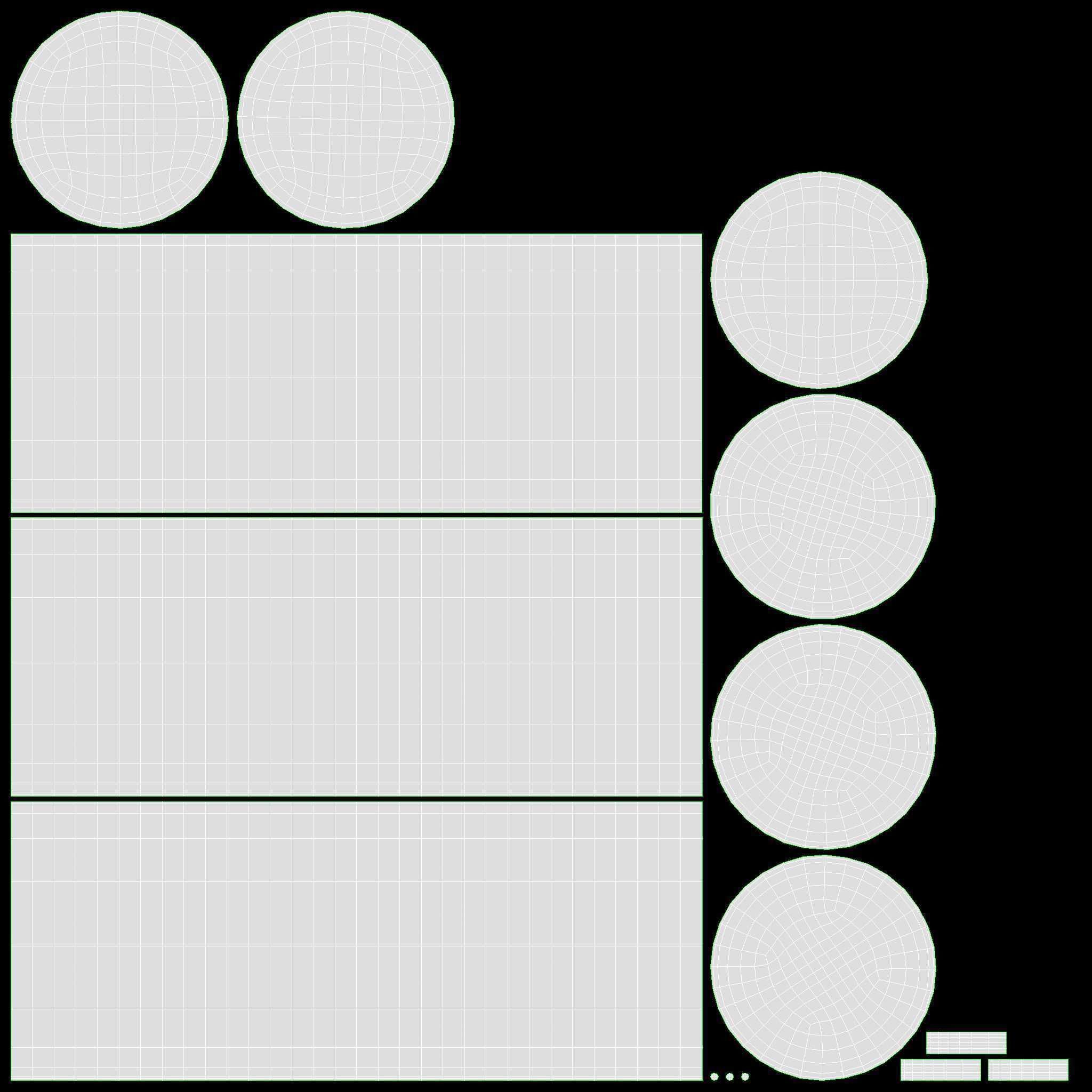 Golden Candle Holders 3D model_7