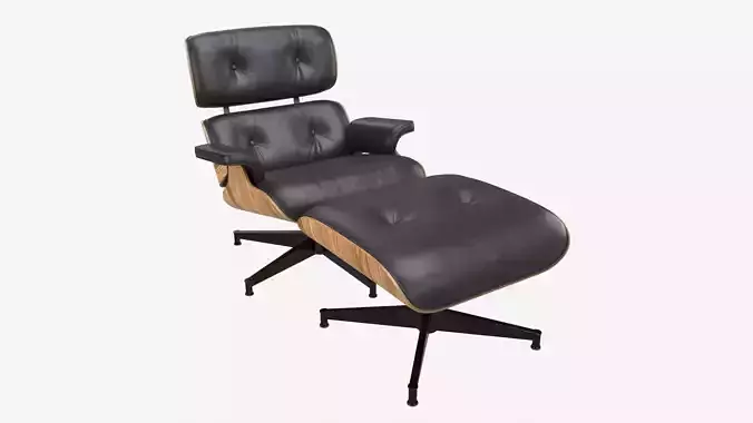 Lounge Chair With Ottoman