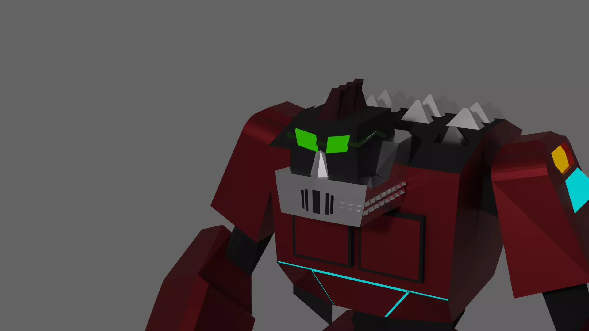 Kong Robot  3D model_0