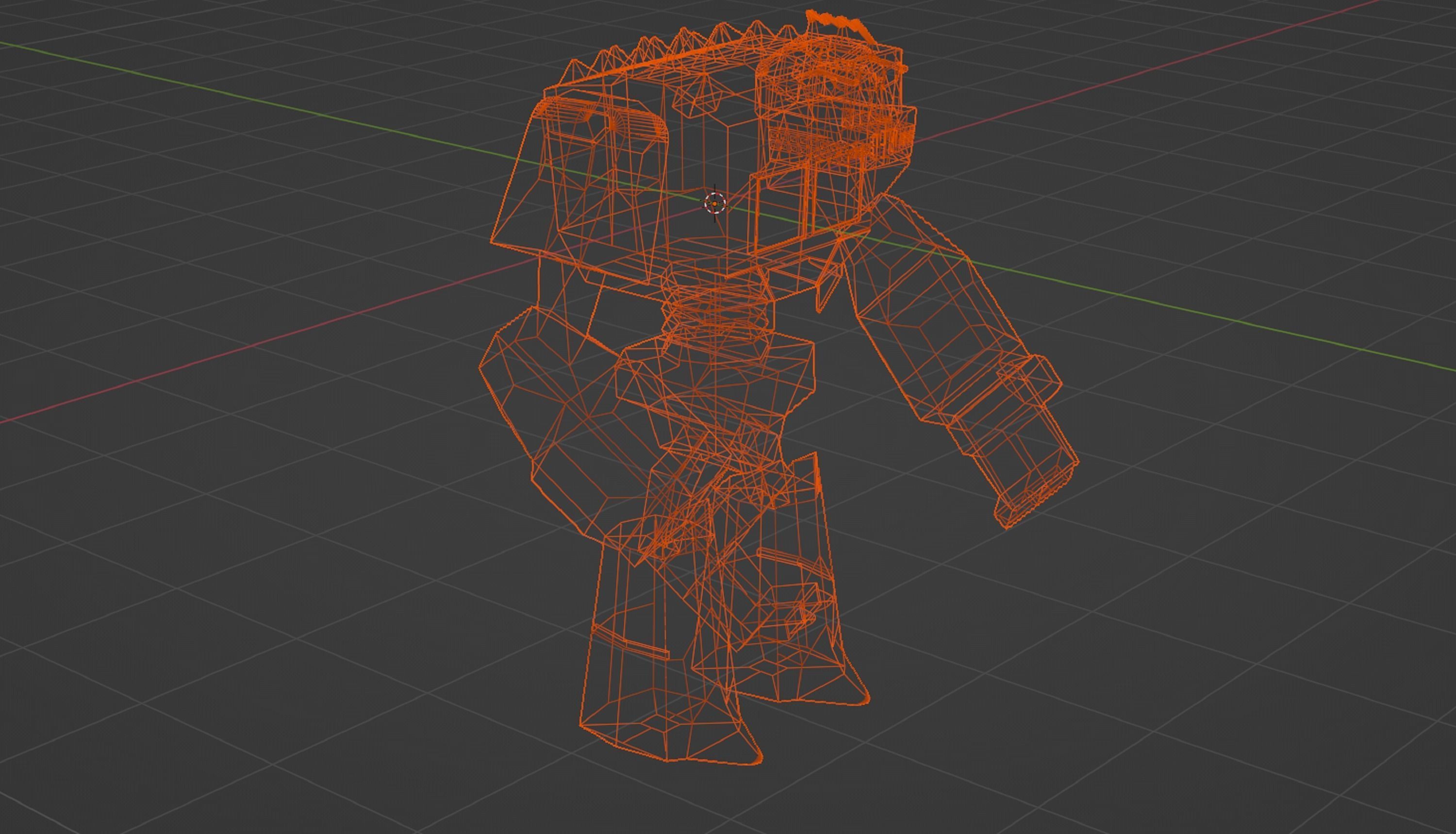 Kong Robot  3D model_5