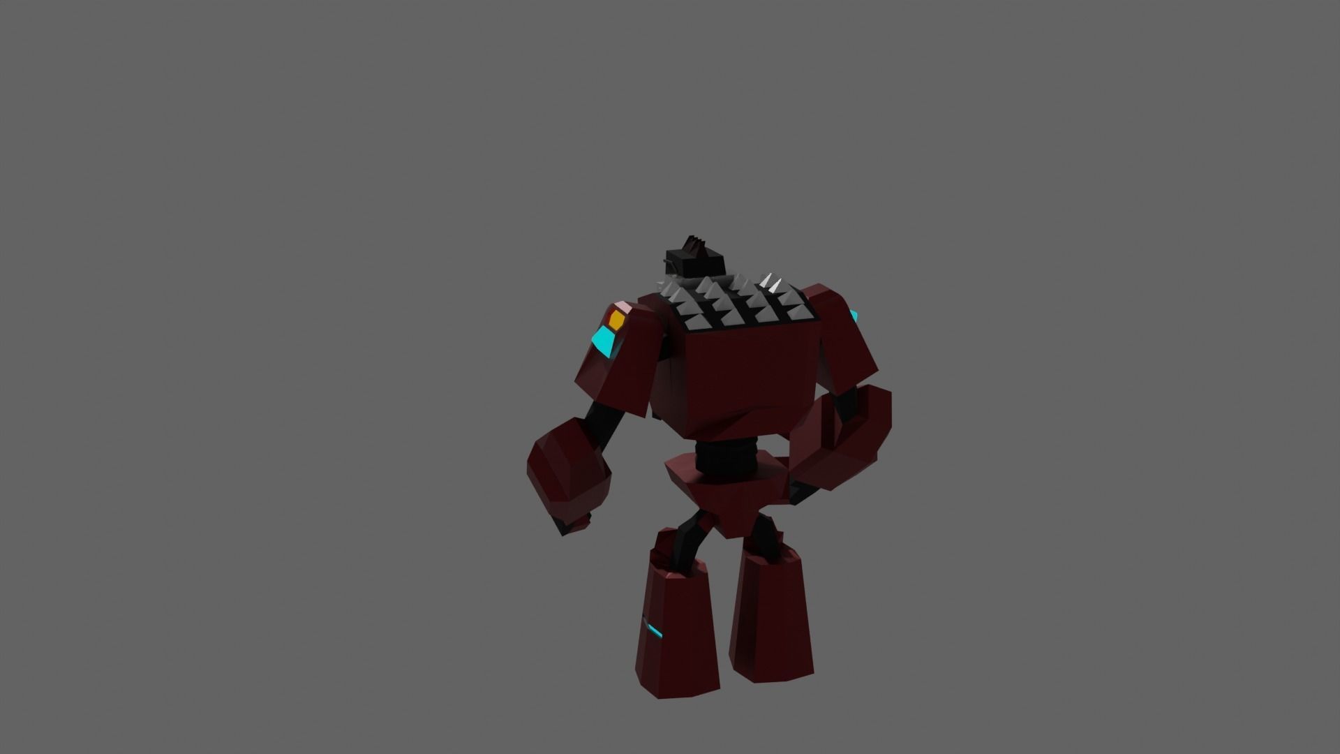 Kong Robot  3D model_1