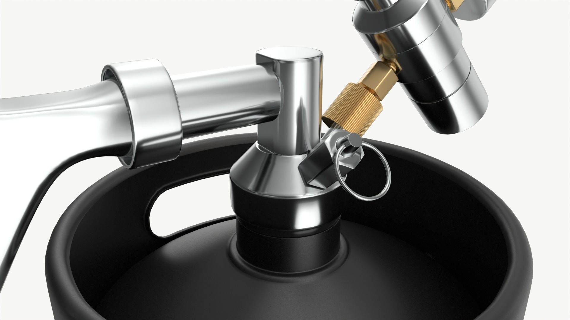 Pressurized Keg System 01 3D model_3