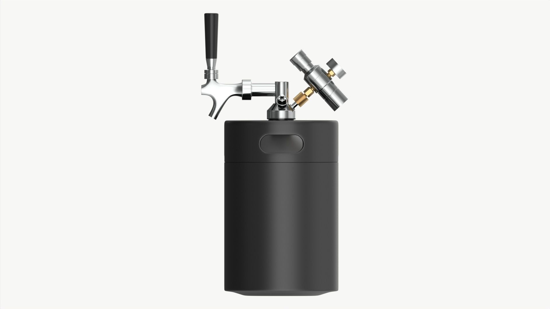 Pressurized Keg System 01 3D model_4