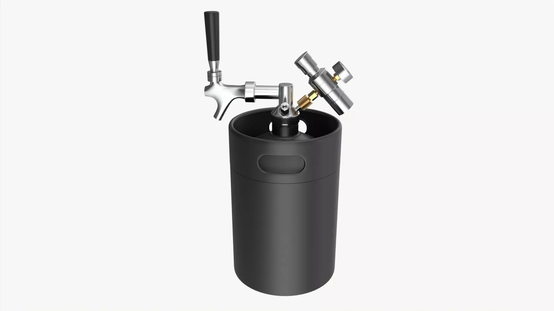 Pressurized Keg System 01 3D model_0