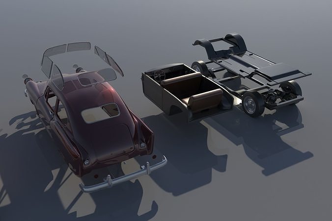 Henry J 1951 3D print model 5