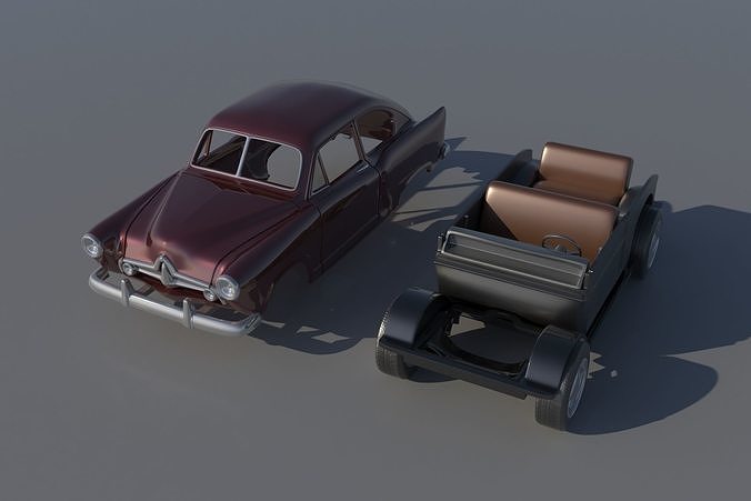 Henry J 1951 3D print model 2