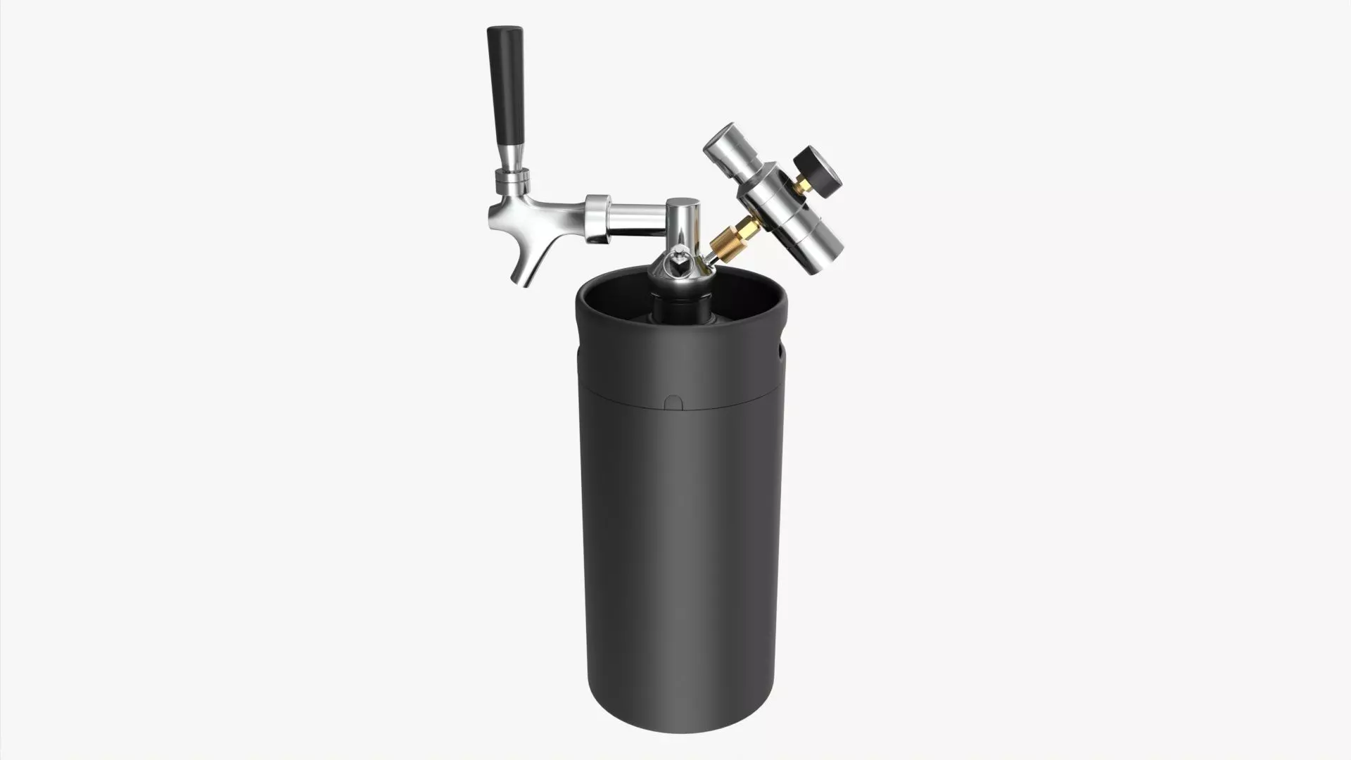 Pressurized Keg System 02 3D model