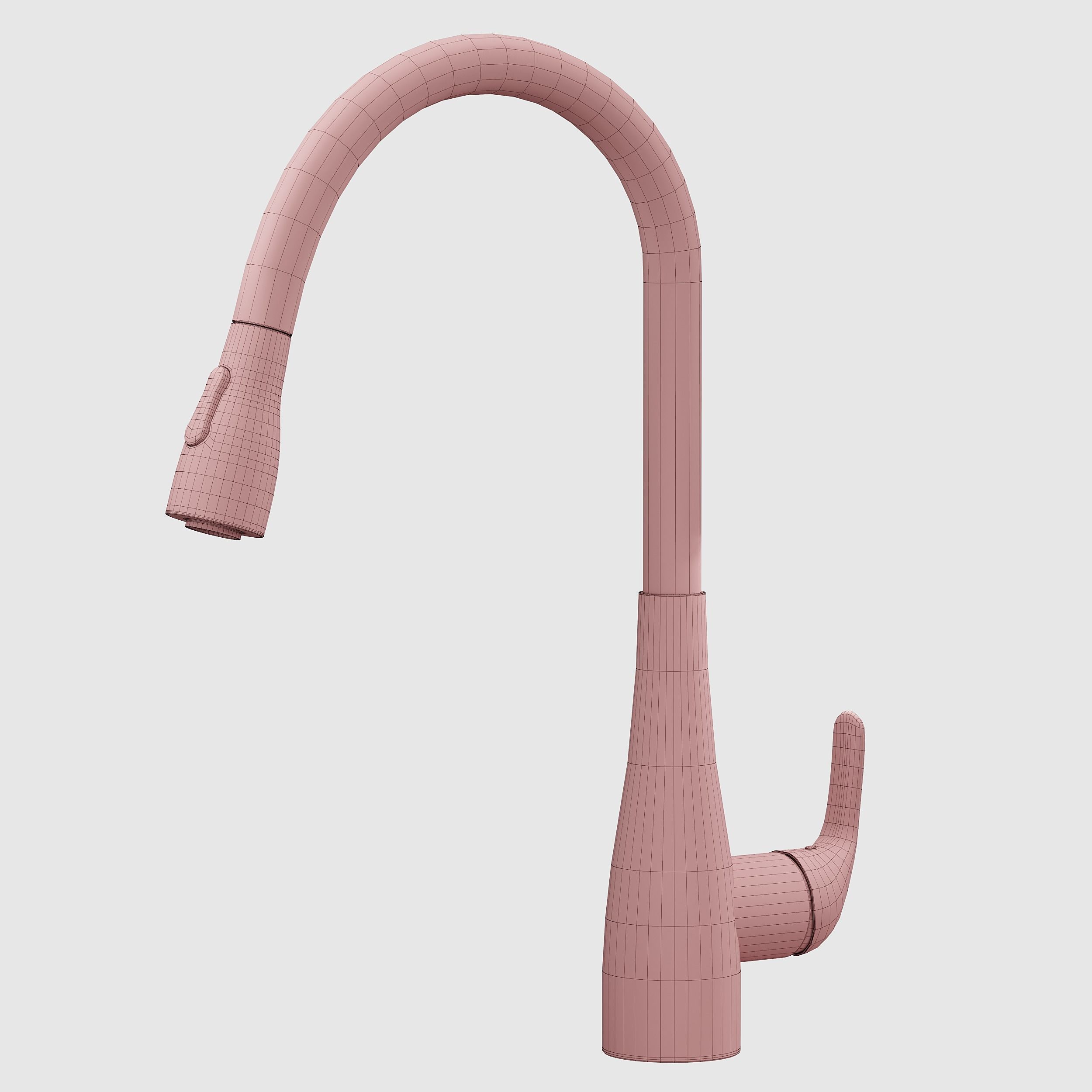 faucet set 6 models 3D model_4