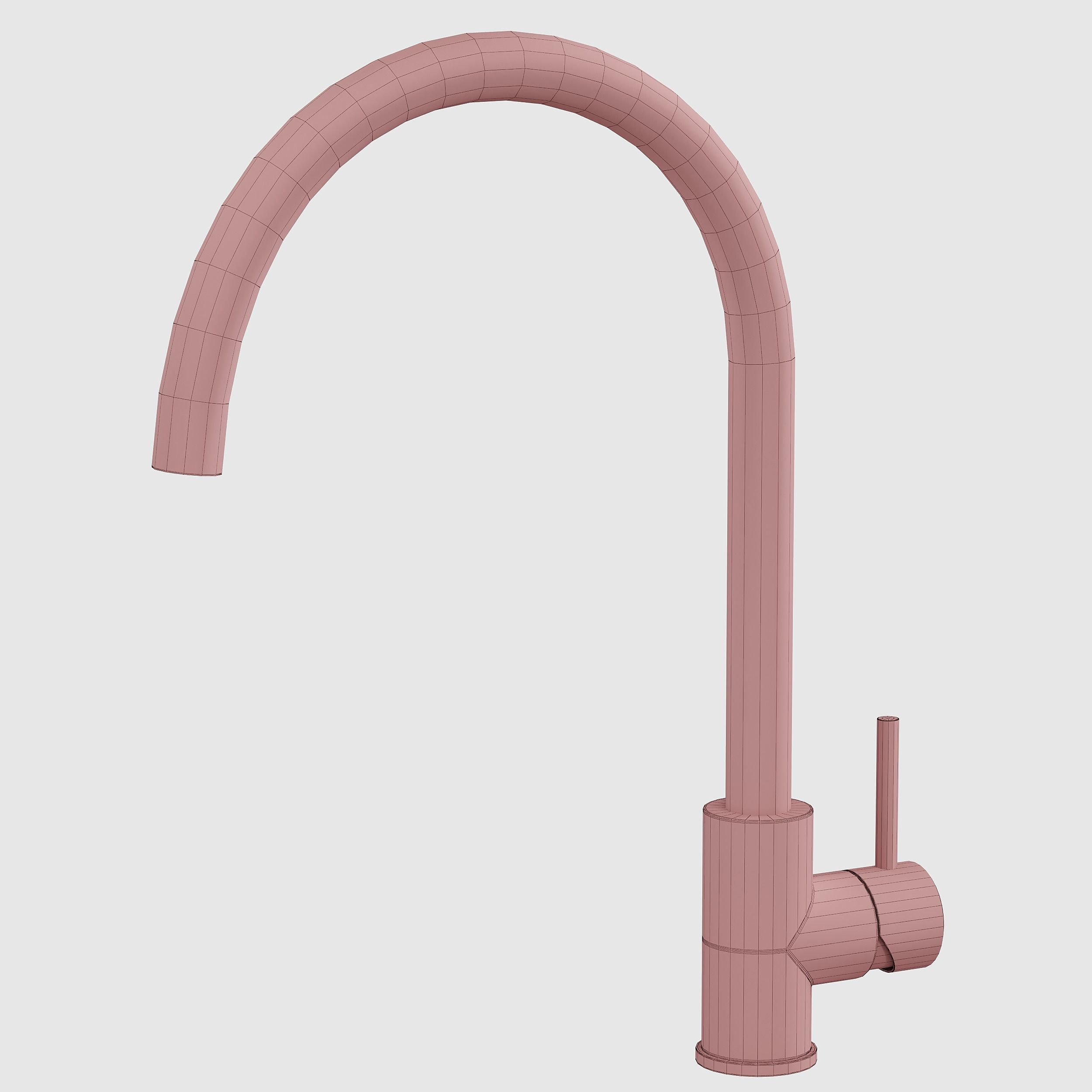 faucet set 6 models 3D model_5