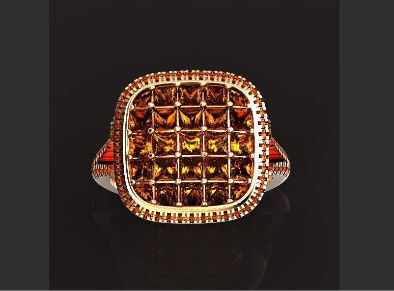  square ring  Simon G  3D print model_18