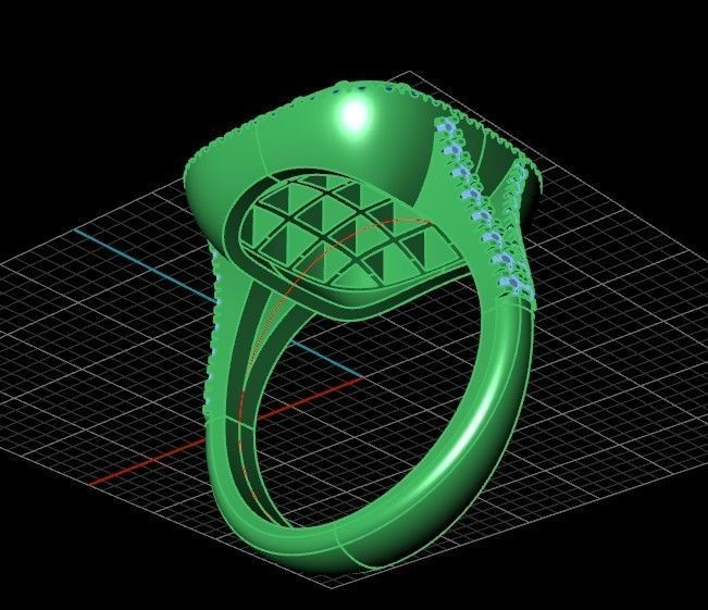  square ring  Simon G  3D print model_45