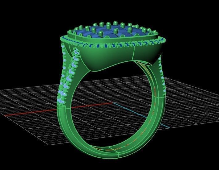  square ring  Simon G  3D print model_52