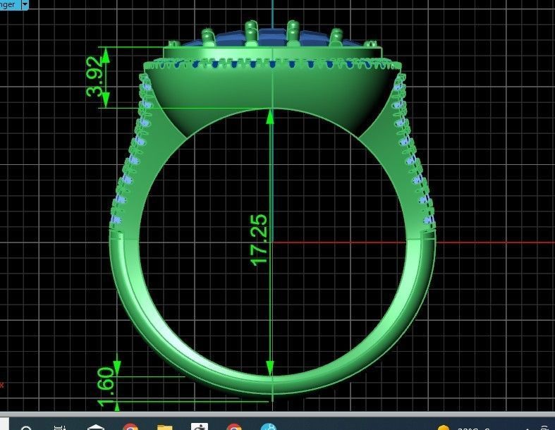 square ring  Simon G  3D print model_43