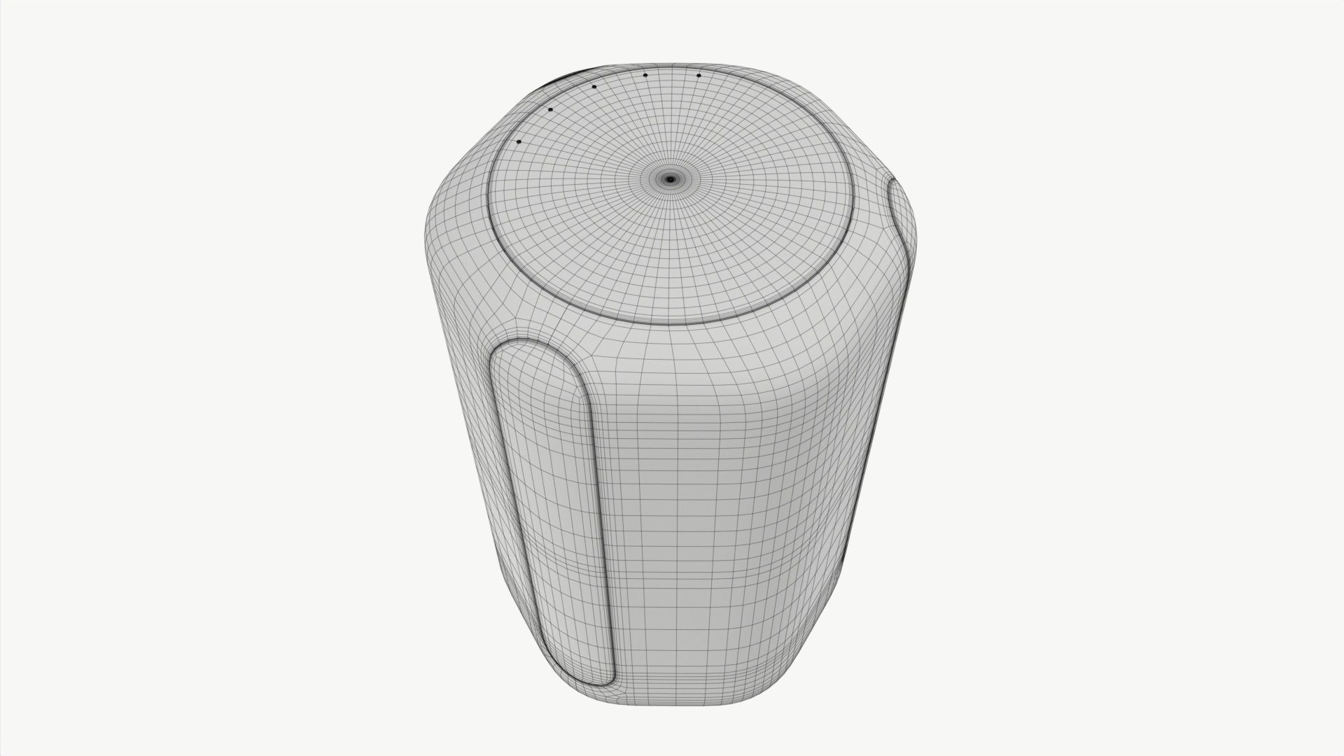 SONY Reality Audio Speaker 360 3D model_5