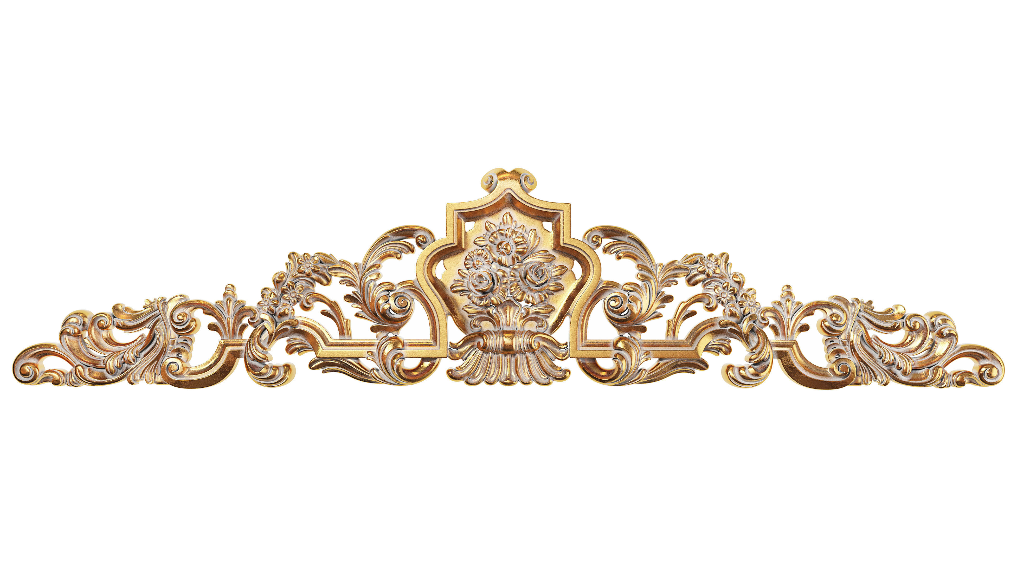 Classic carved 186 3D model_1