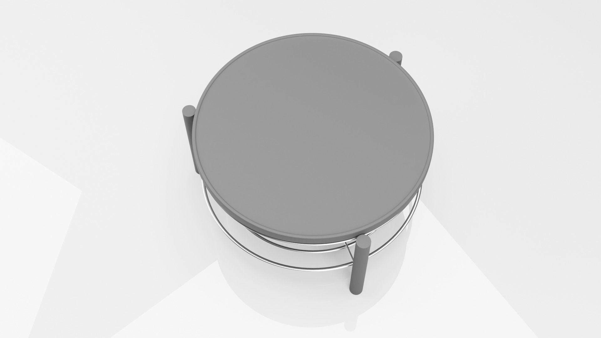 Coffee table 3D model_2