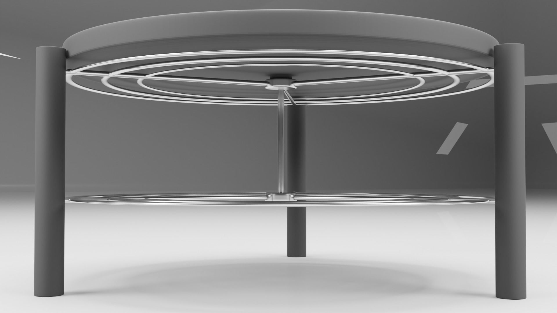 Coffee table 3D model_1
