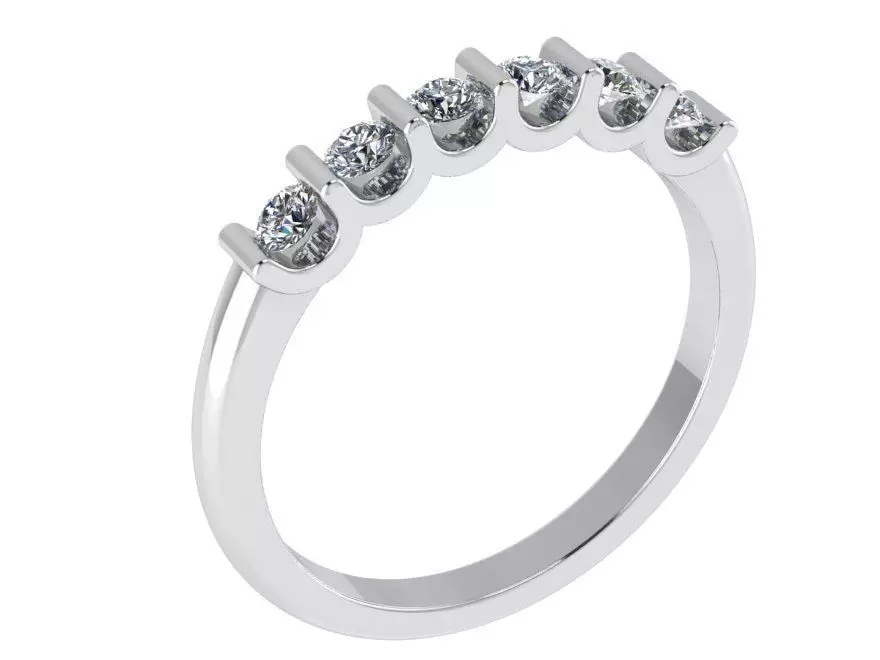 eternity ring 0045 Free 3D print model
