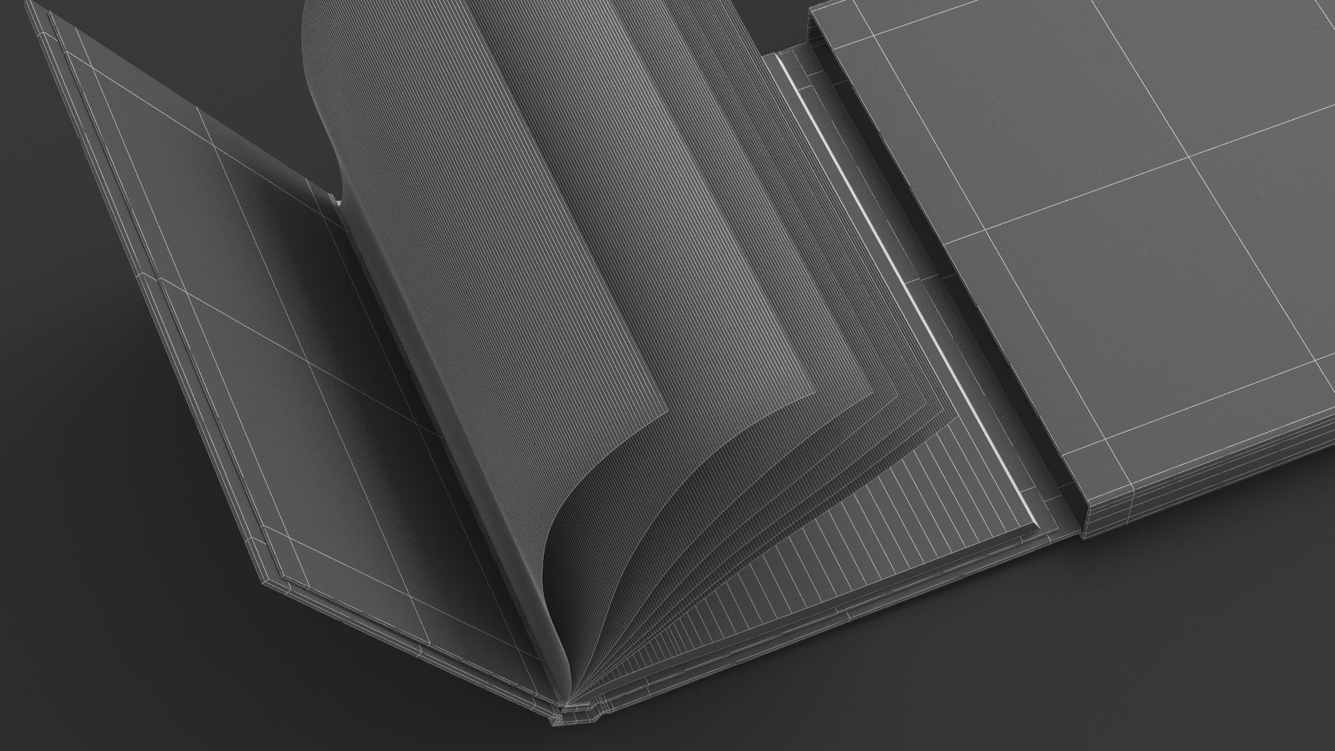 Animated Book 3D model_14