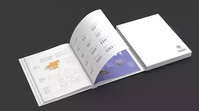 Animated Book 3D model