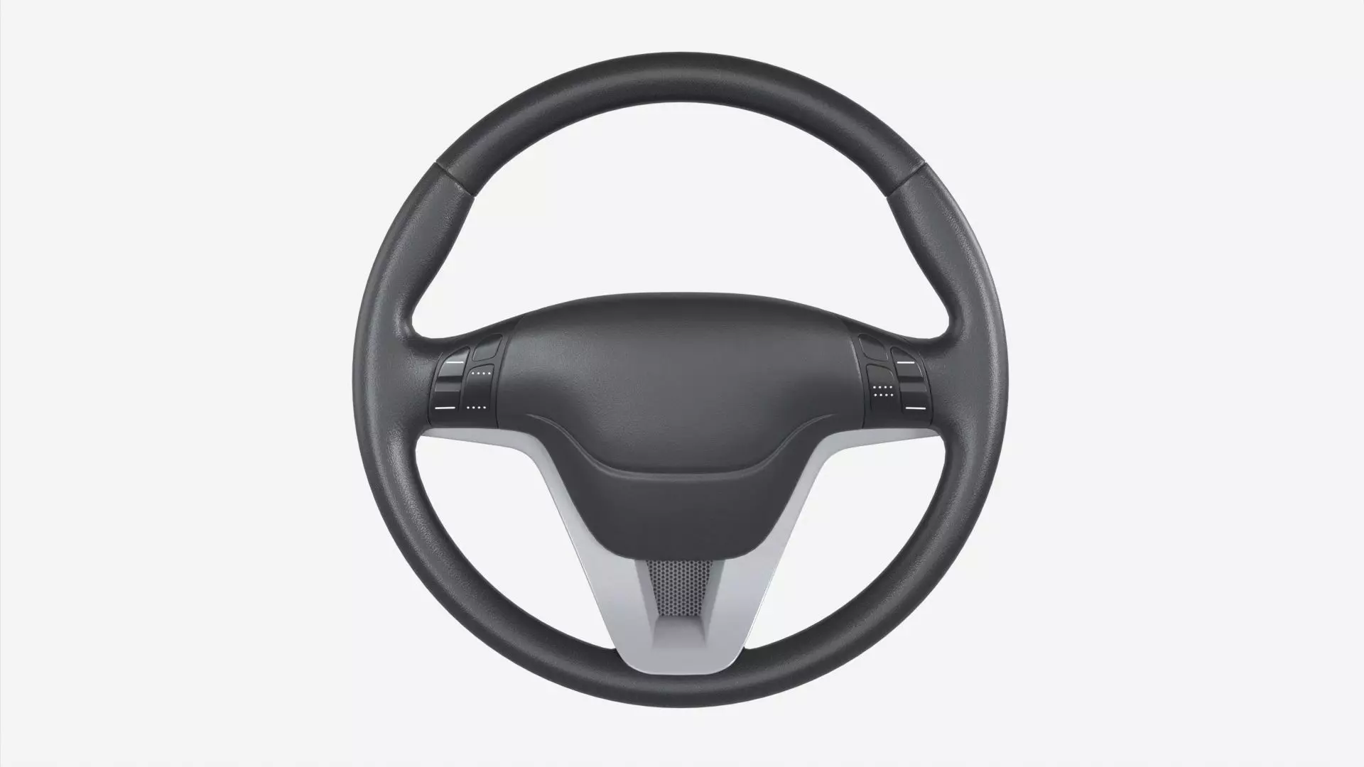Steering wheel 3D model_0