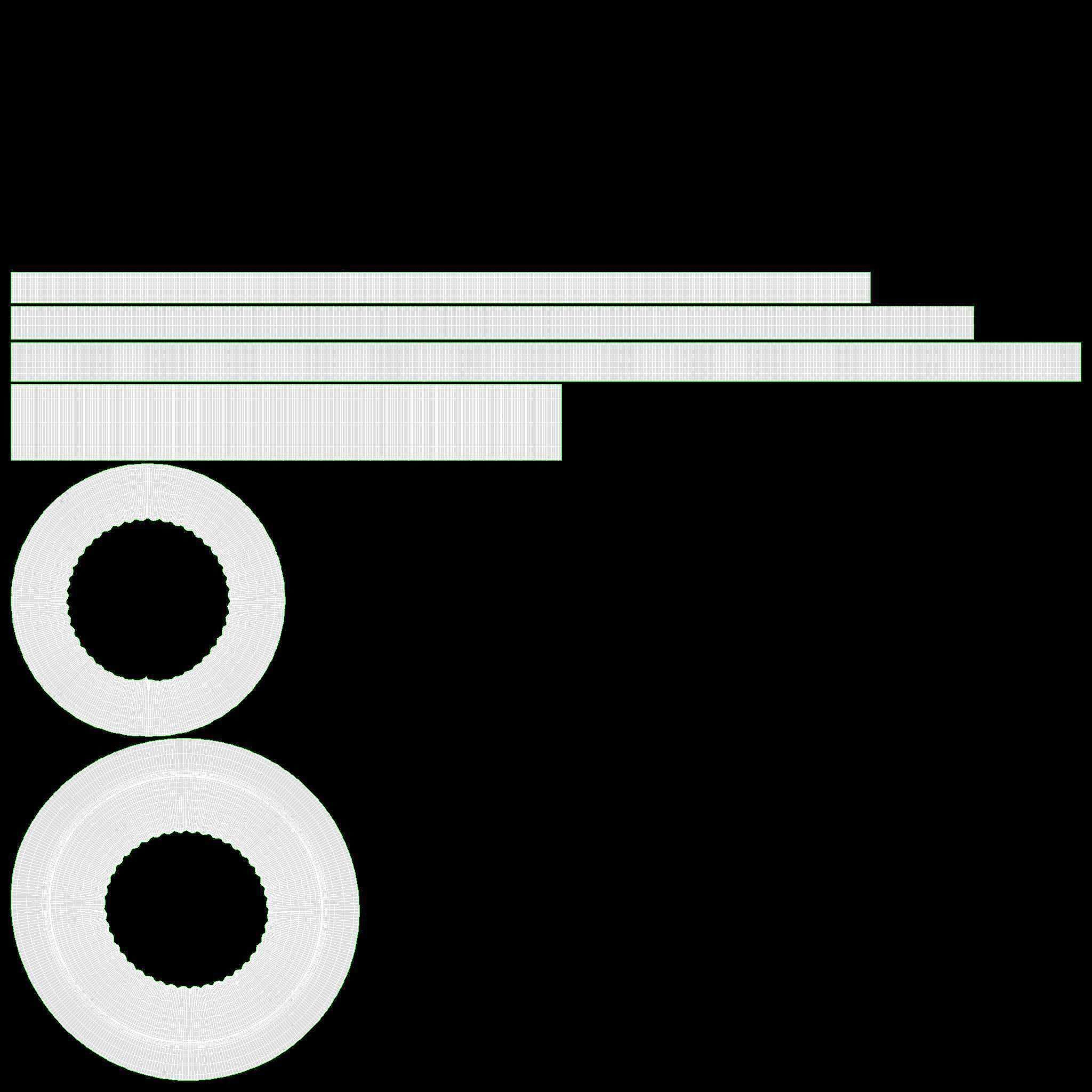 Steering wheel 3D model_12