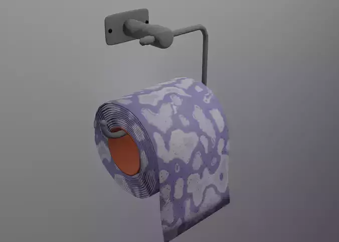 Toilet Paper Holder 3D model 