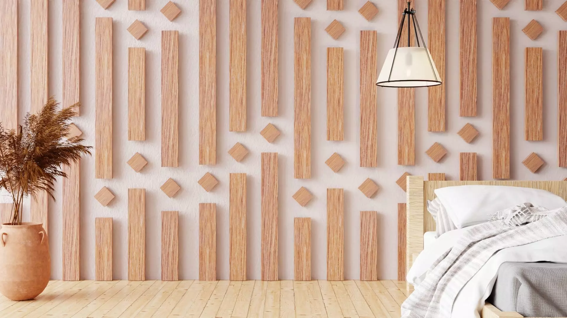 Wall wood V32 for your interior wall wood 3D model